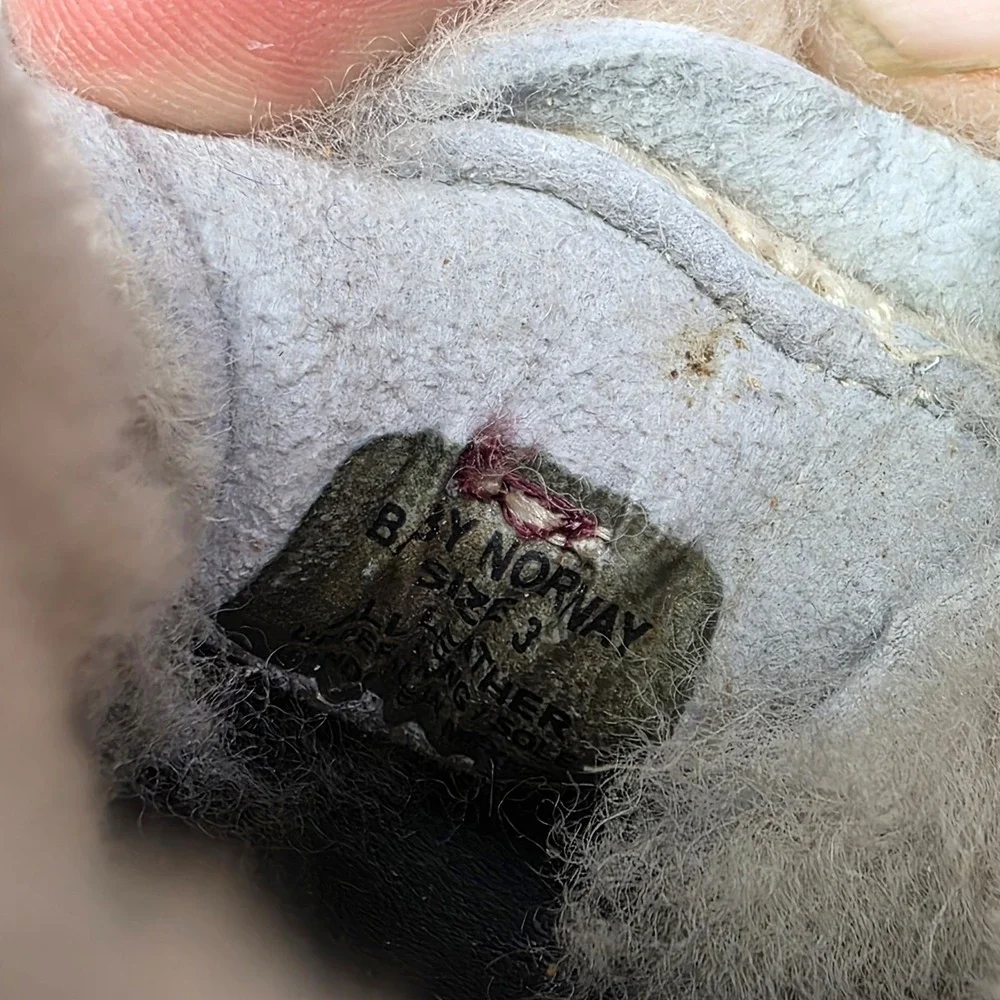 FREEBIRD BABY MOCCASINS - BABY SIZE 3 - Picture 5 of 6